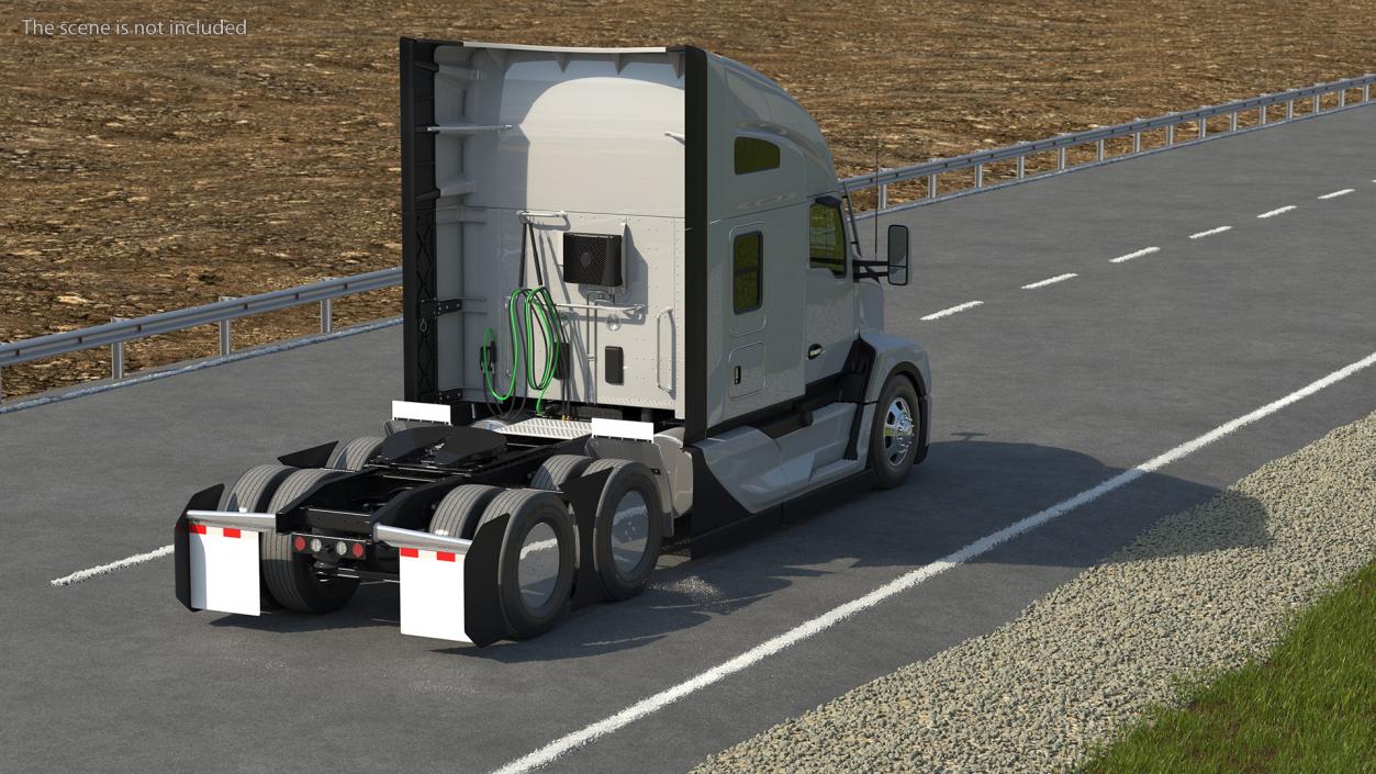 New Generation Truck Rigged 3D