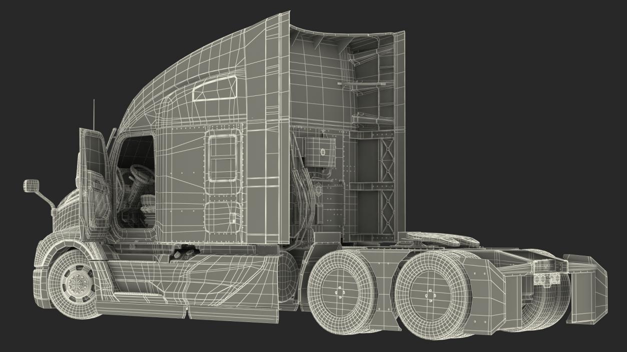 New Generation Truck Rigged 3D