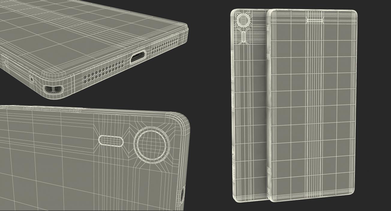 3D model Lenovo Vibe Shot Graphite Grey