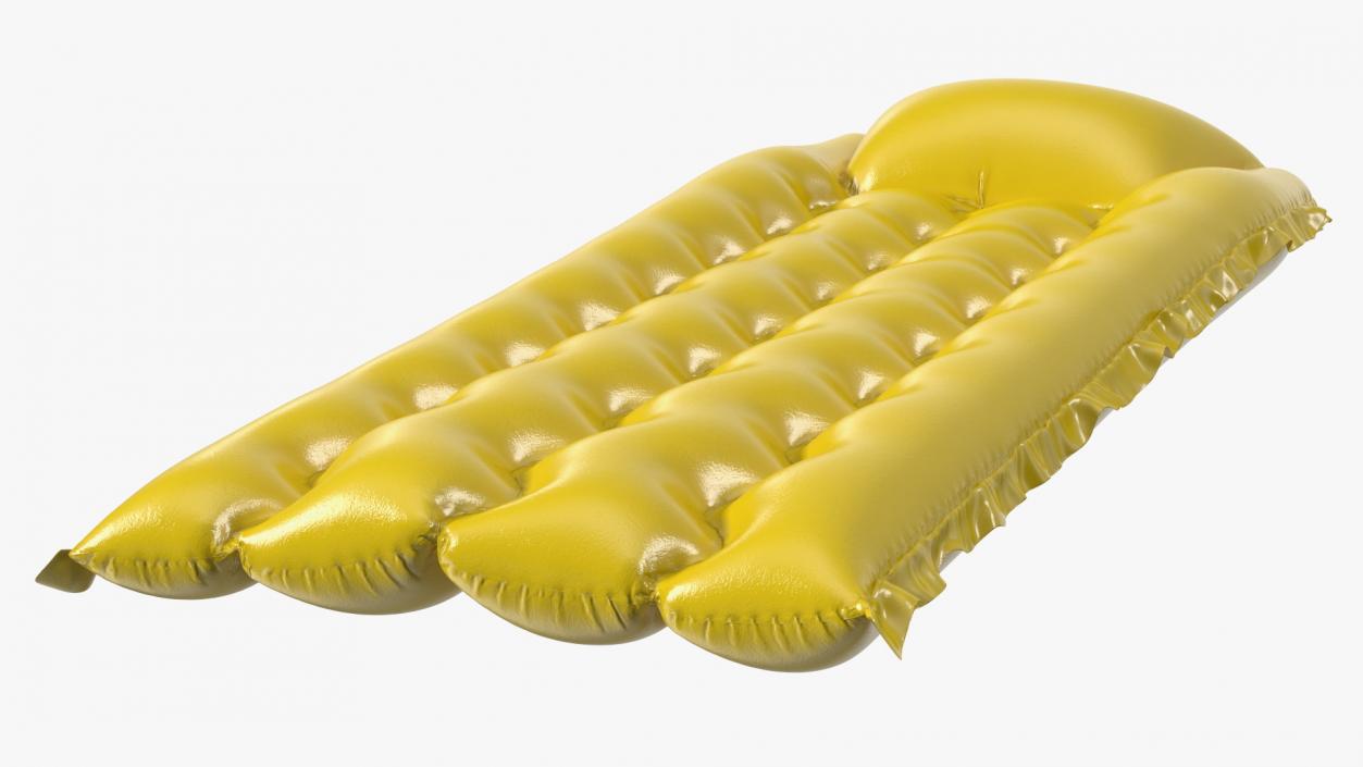 Inflatable Beach Air Mattress 3D model