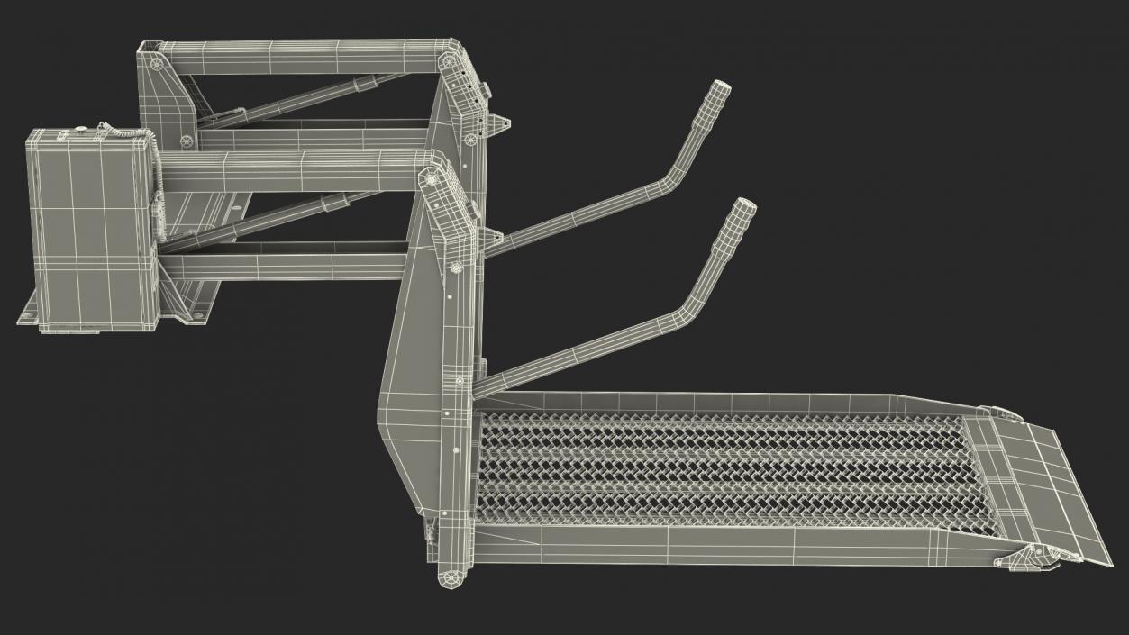 3D model Hydraulic Wheelchair Lift