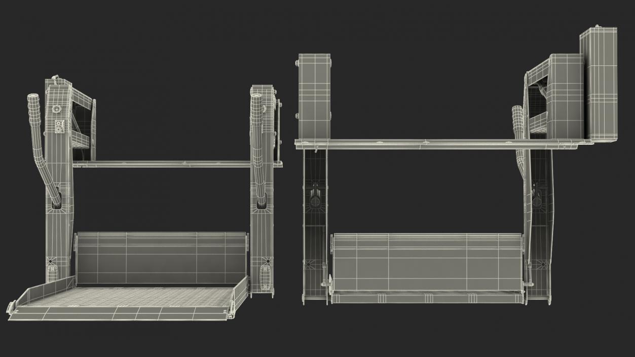 3D model Hydraulic Wheelchair Lift