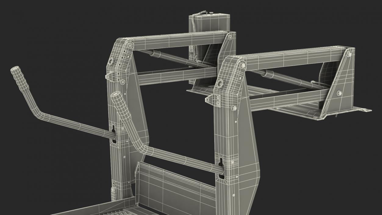 3D model Hydraulic Wheelchair Lift