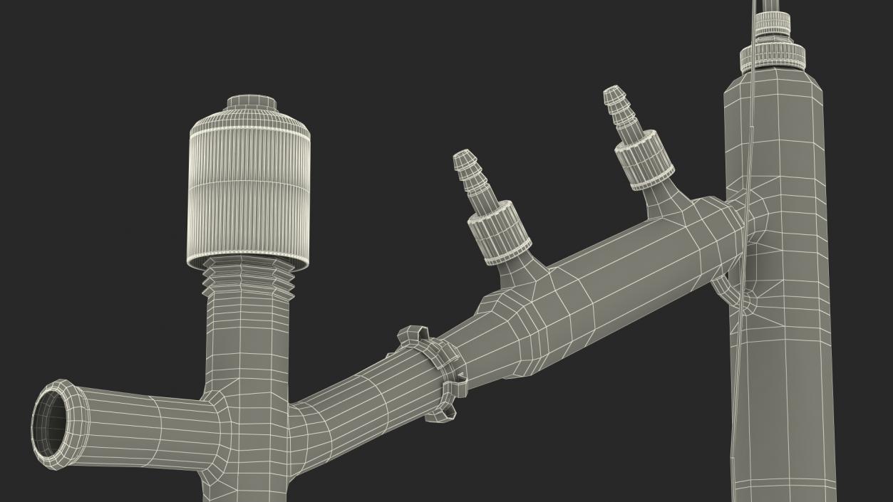 Distillation Kit With Thermometer Kangaroo 3D