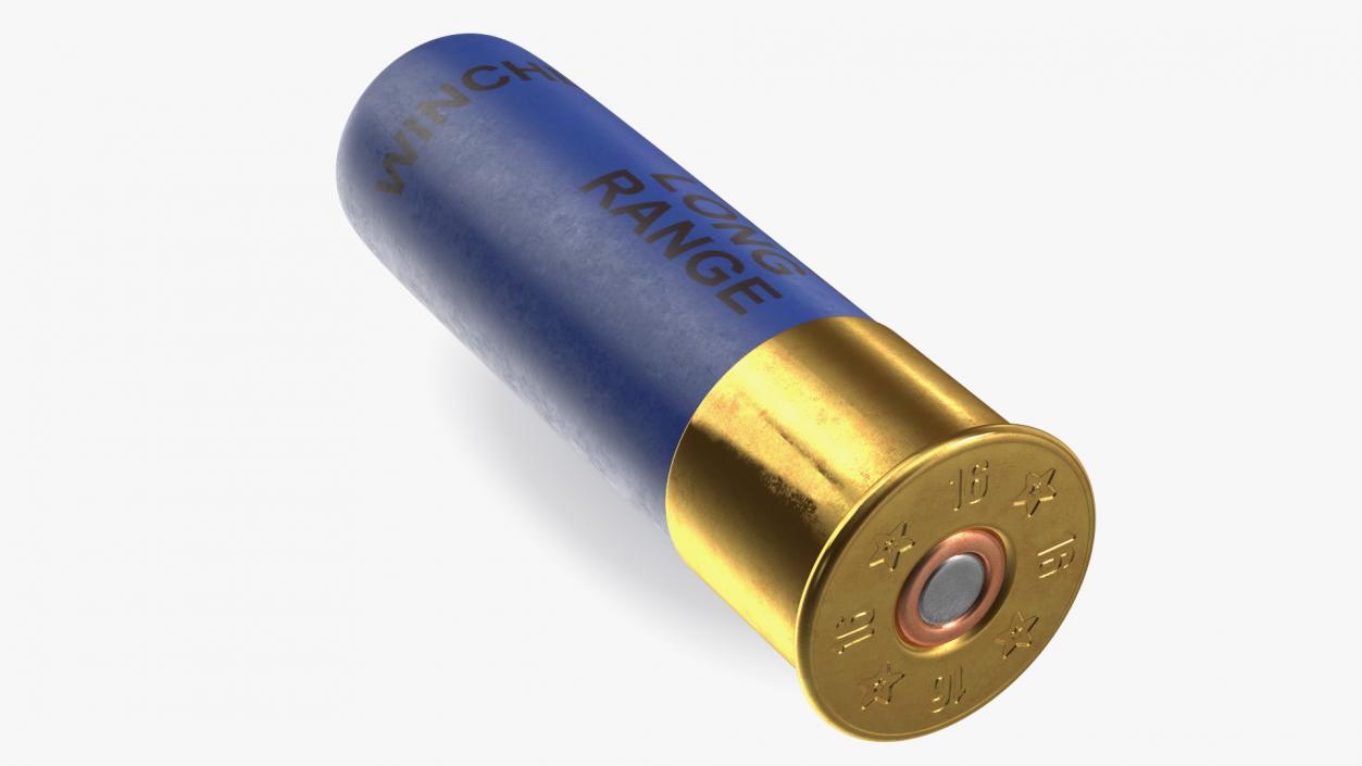 3D Shotgun Slug Shell model