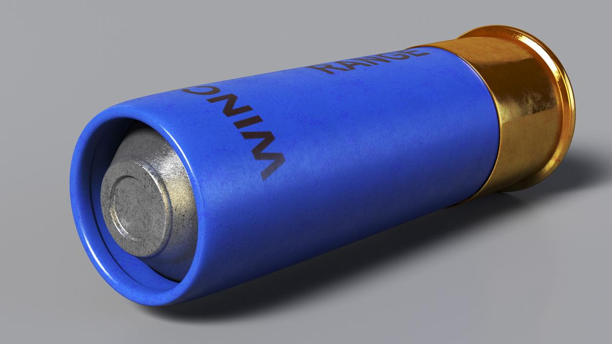 3D Shotgun Slug Shell model