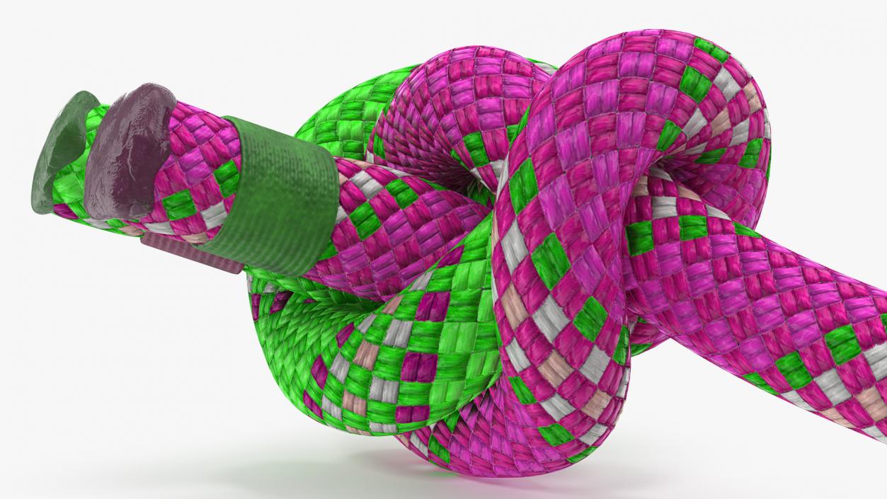 3D Alpine Butterfly Bend Knot