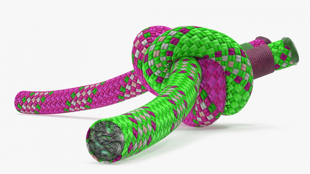 3D Alpine Butterfly Bend Knot