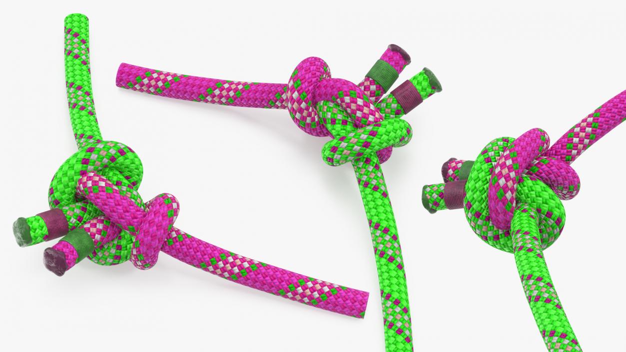 3D Alpine Butterfly Bend Knot