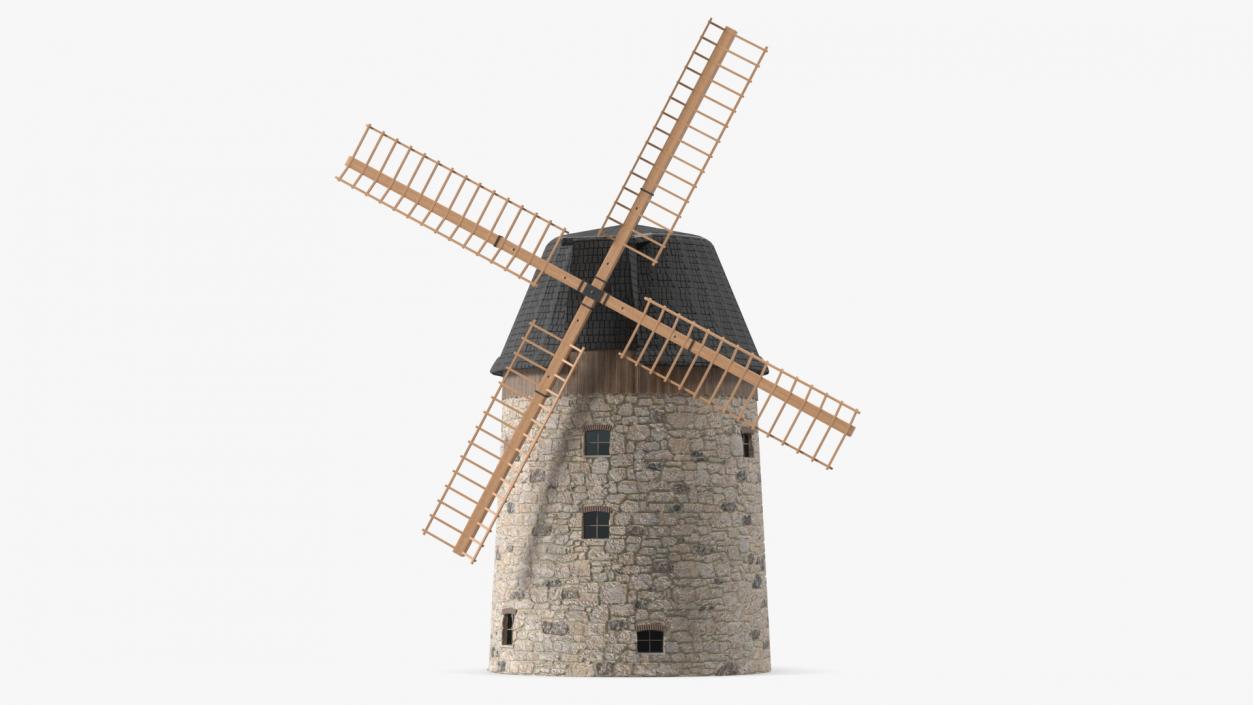 3D model Windmill Rigged