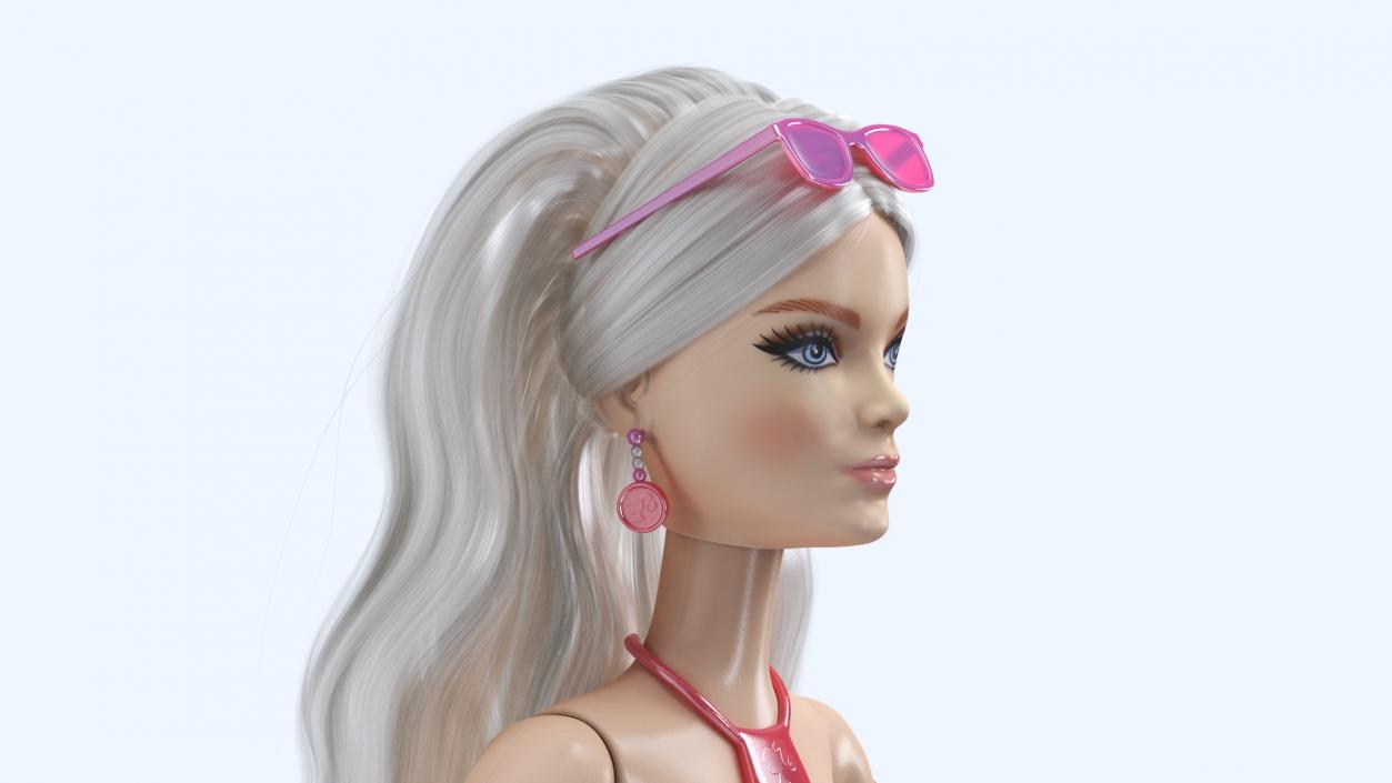 Barbie Doll Swimsuit T-pose 3D