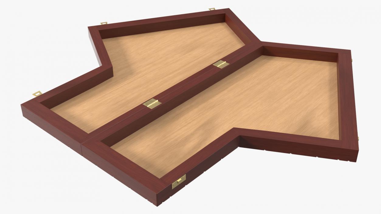 3D Chess Desk for Three Players model