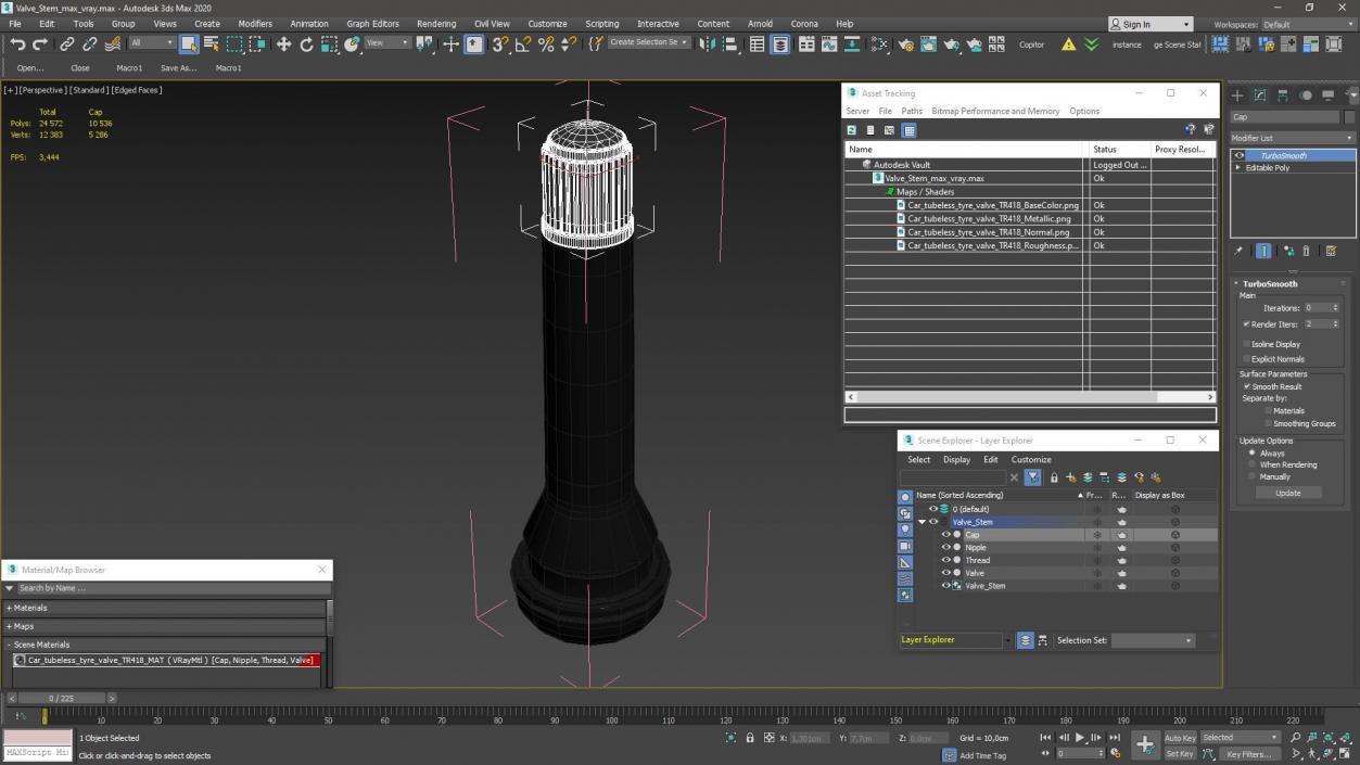 3D model Valve Stem