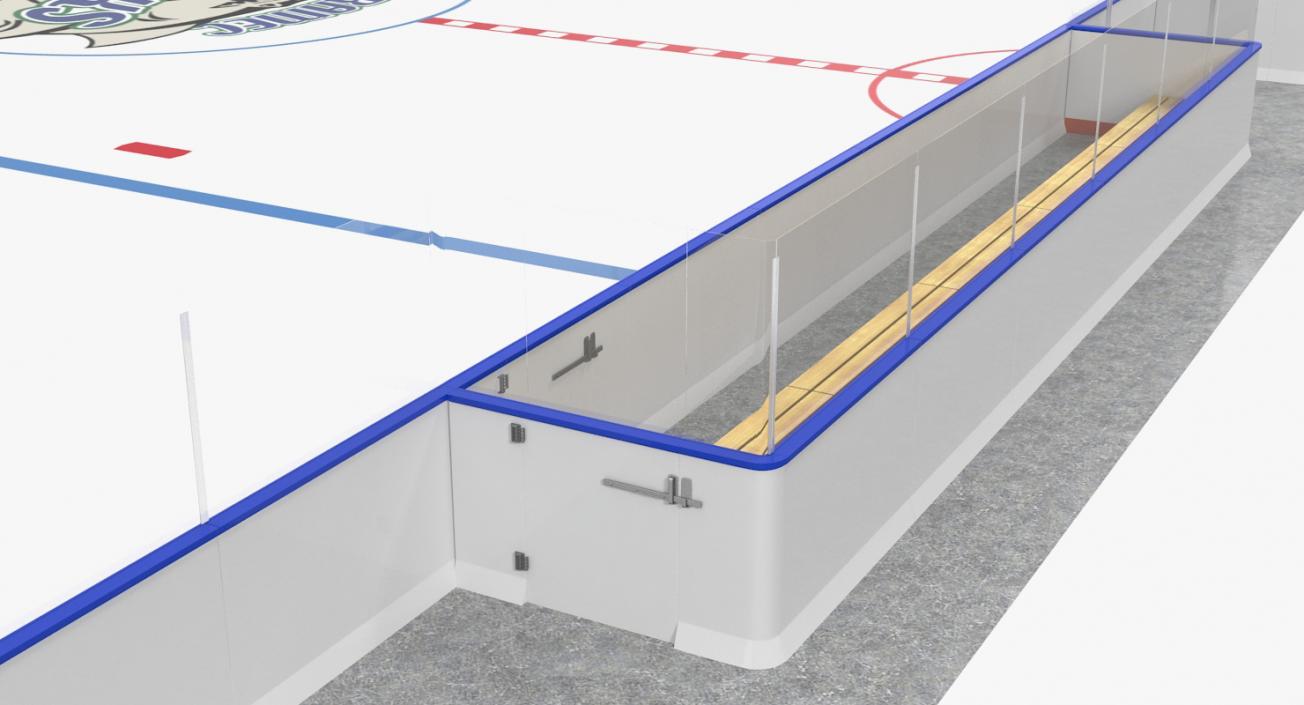 3D model Ice Hockey Rink