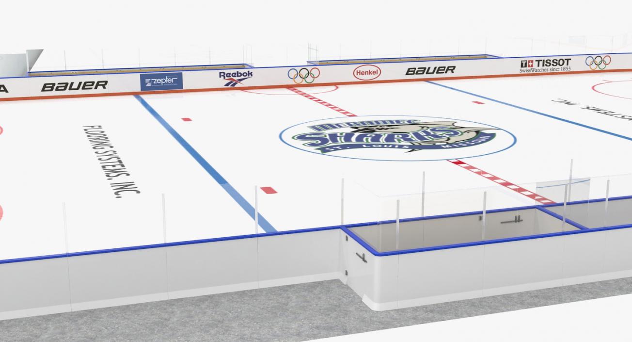 3D model Ice Hockey Rink