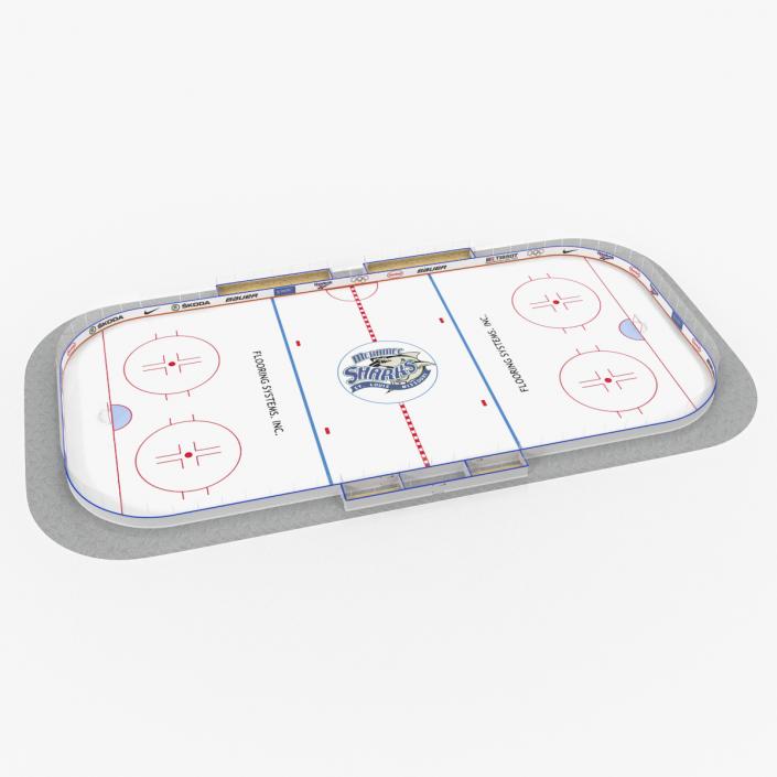 3D model Ice Hockey Rink