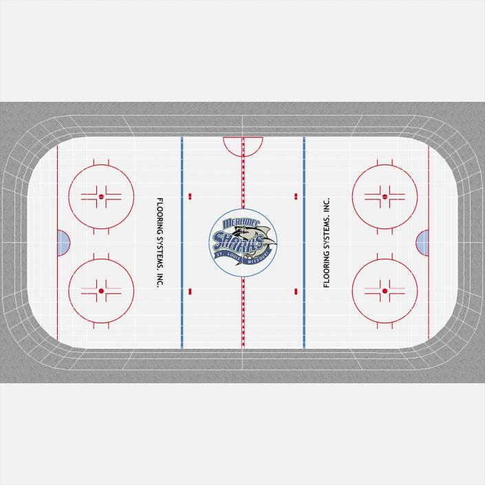 3D model Ice Hockey Rink