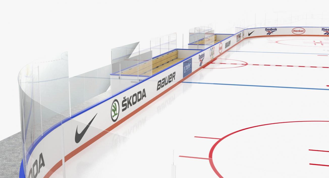 3D model Ice Hockey Rink