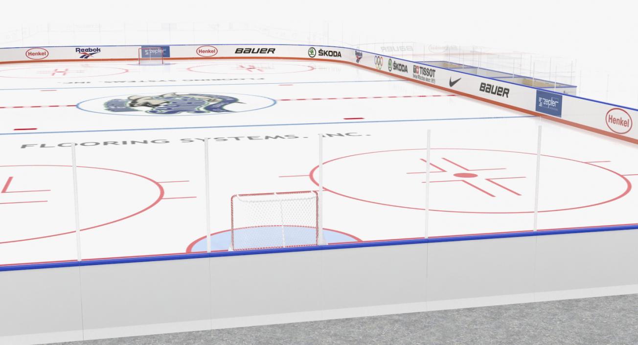 3D model Ice Hockey Rink