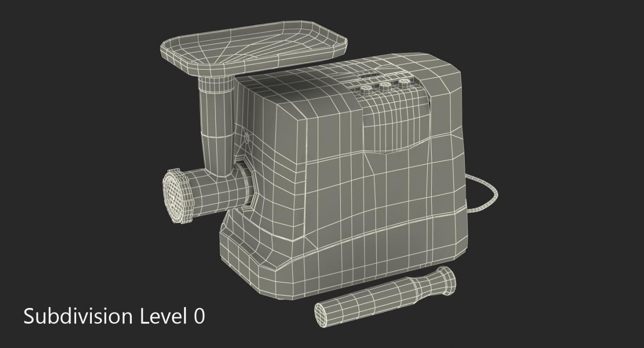 Electric Meat Grinder Generic 3D model