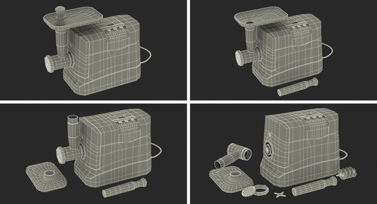 Electric Meat Grinder Generic 3D model