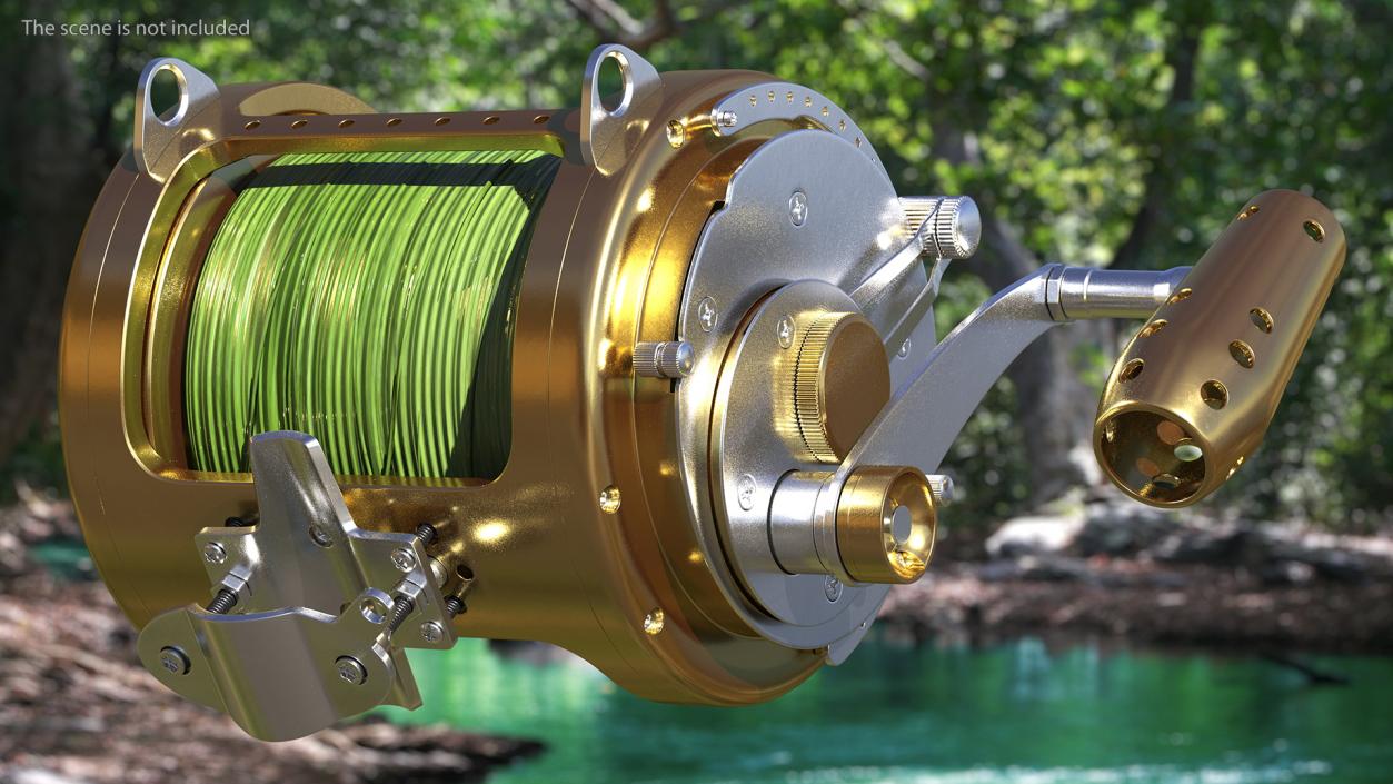 Fishing Reel 2 3D model