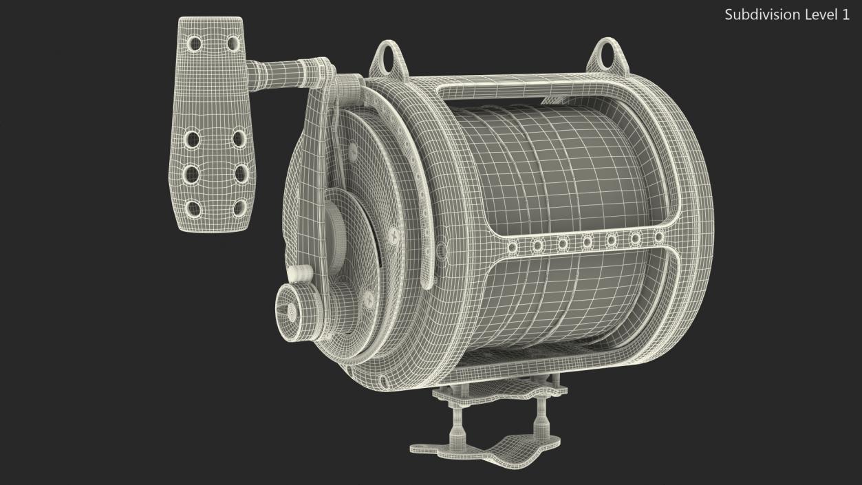 Fishing Reel 2 3D model