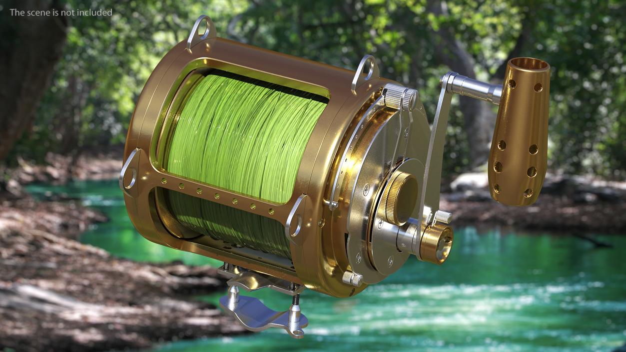 Fishing Reel 2 3D model