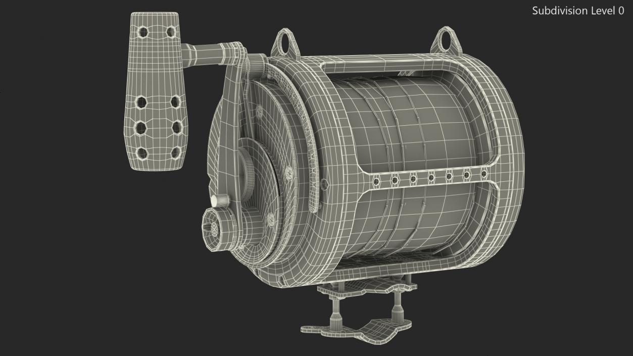 Fishing Reel 2 3D model