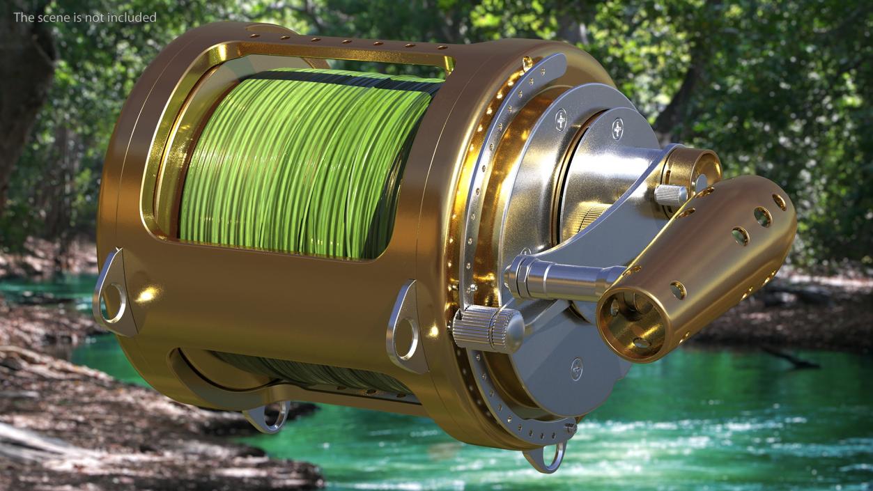 Fishing Reel 2 3D model