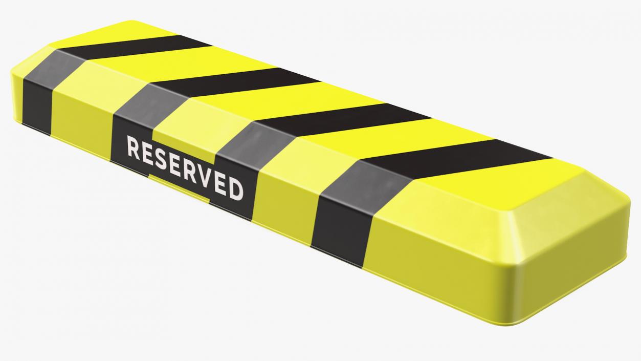 Automatic Parking Barrier with Remote Control Folded 3D