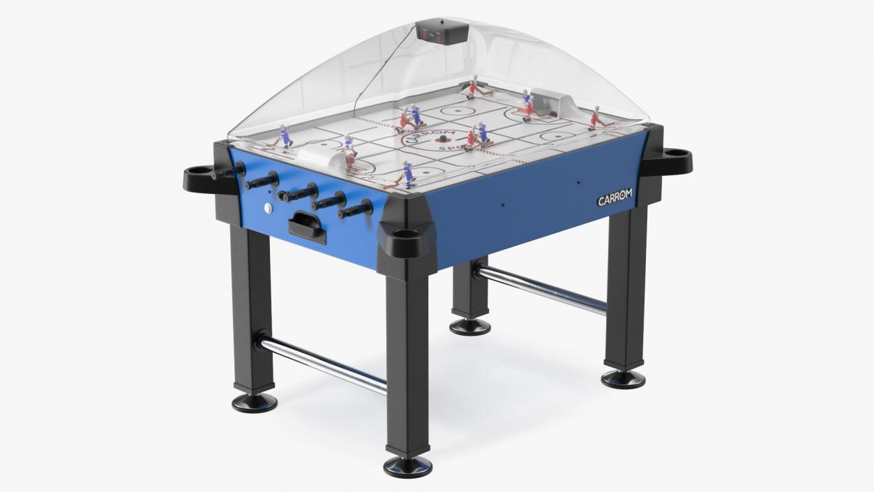 3D model Carrom Signature Stick Hockey Table