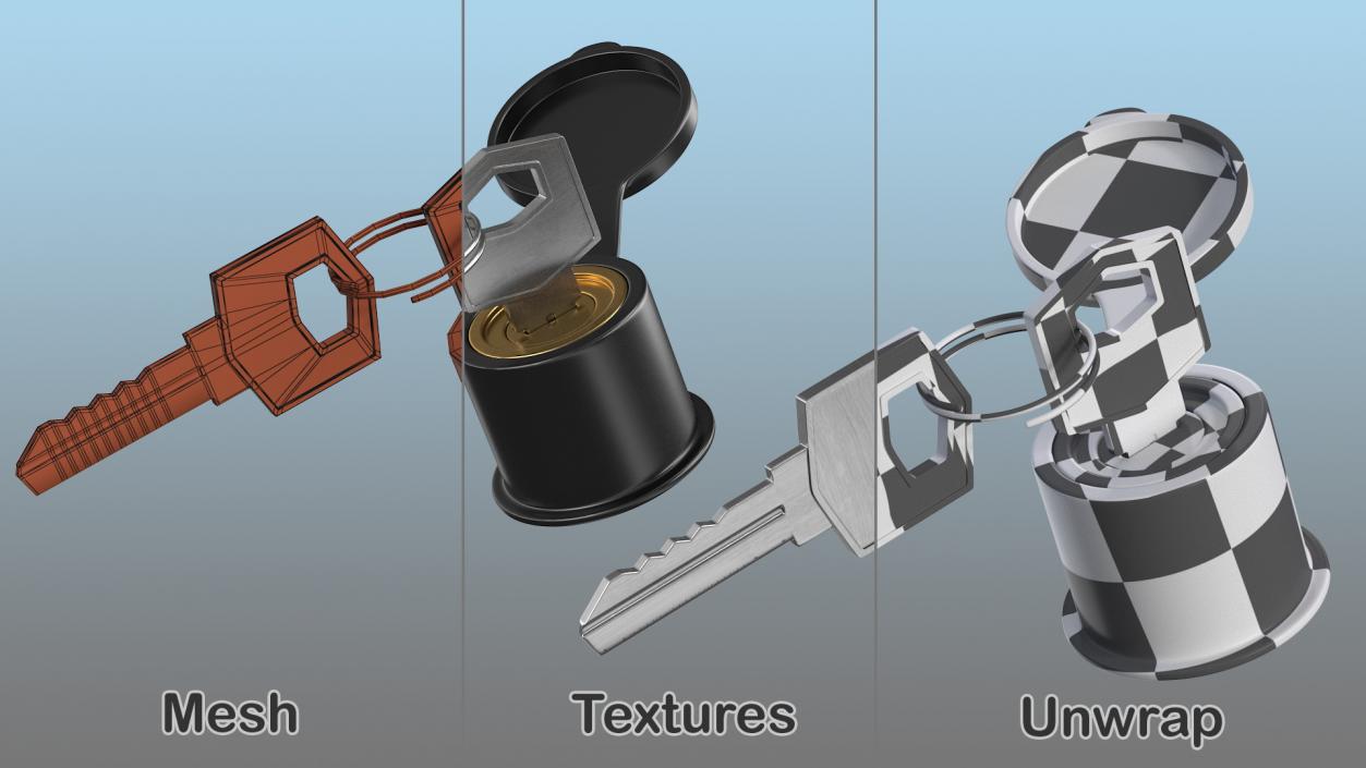 3D Security Keys model