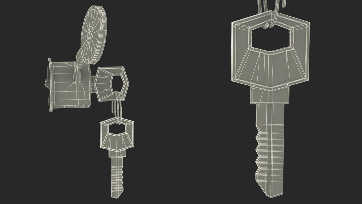 3D Security Keys model