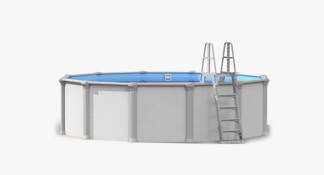 3D model Swimming Pool and Accessories Collection