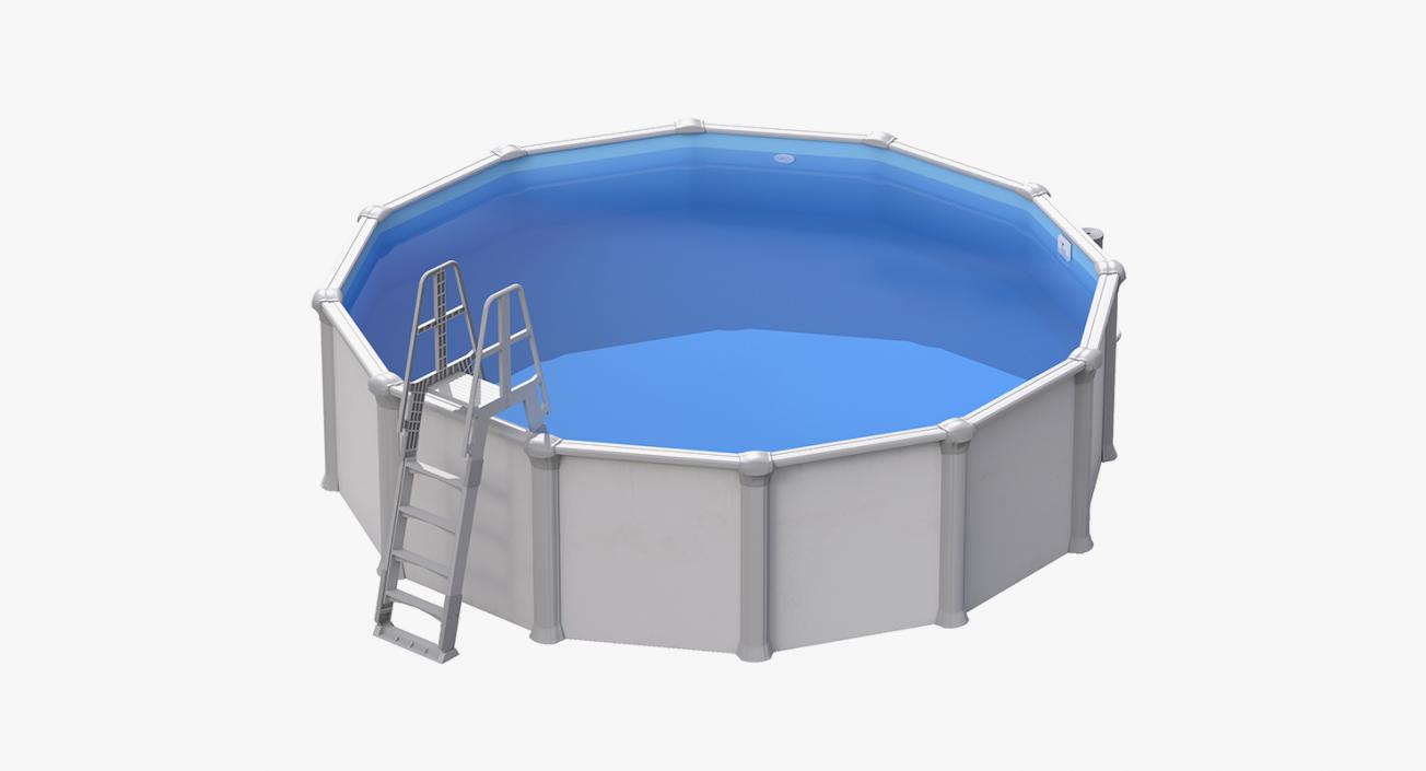 3D model Swimming Pool and Accessories Collection