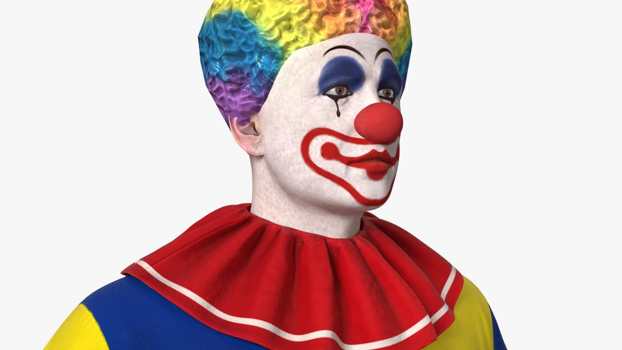 3D Adult Clown Suit