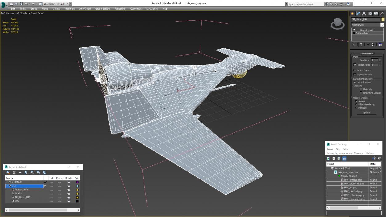 UAV 3D model