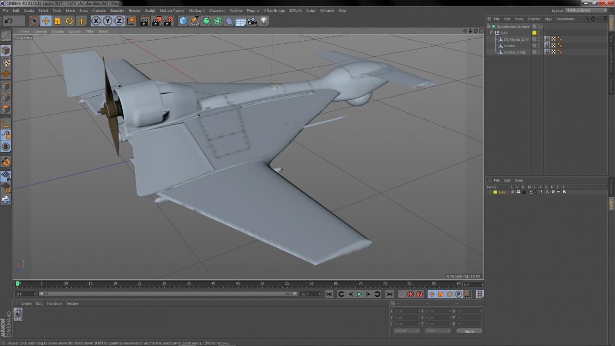 UAV 3D model