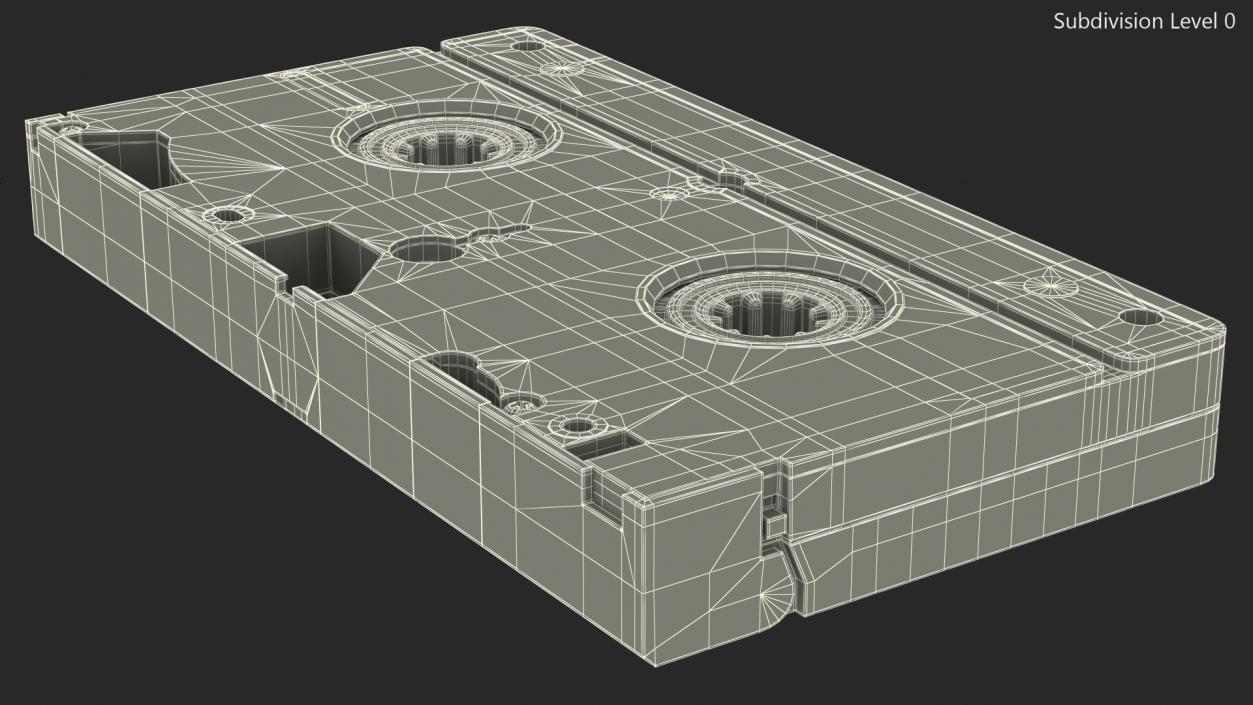 3D VHS E180 Video Cassette Tape model