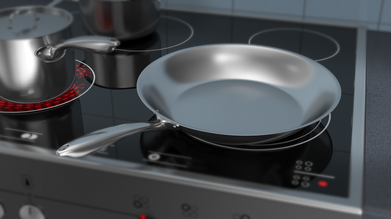 3D Aluminum Fry Pan