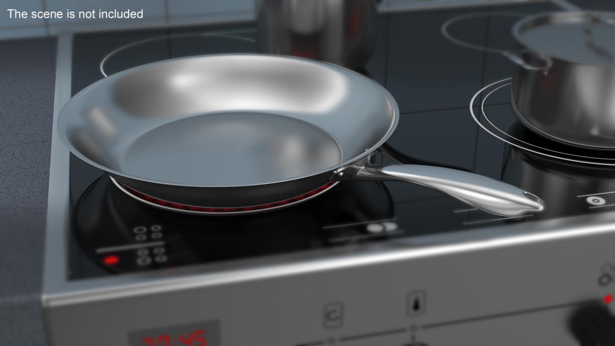 3D Aluminum Fry Pan