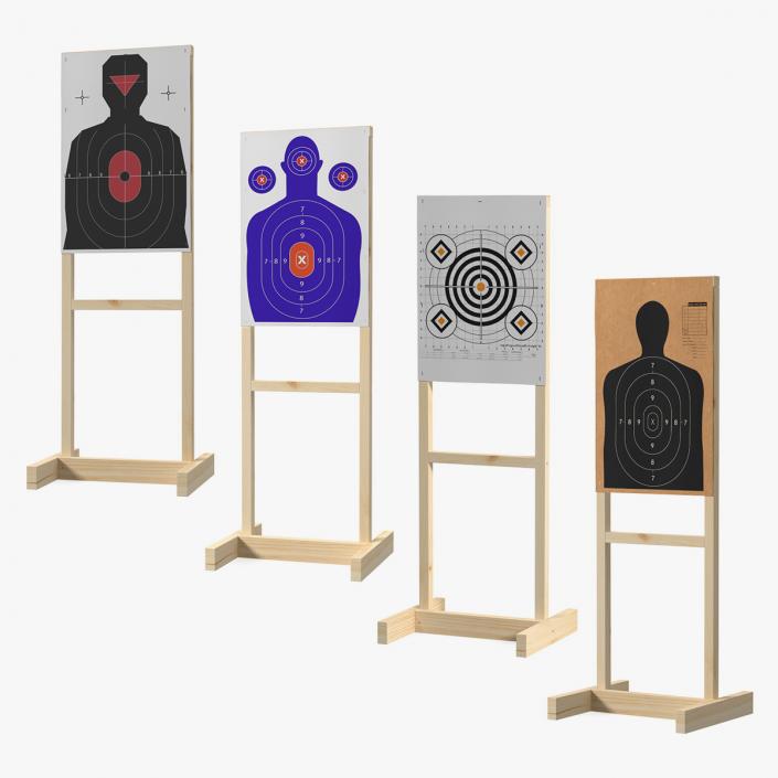 Targets Shooting Collection 3 3D model