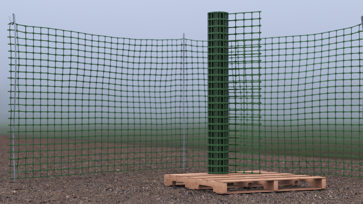 3D Garden Safety Barriers Set