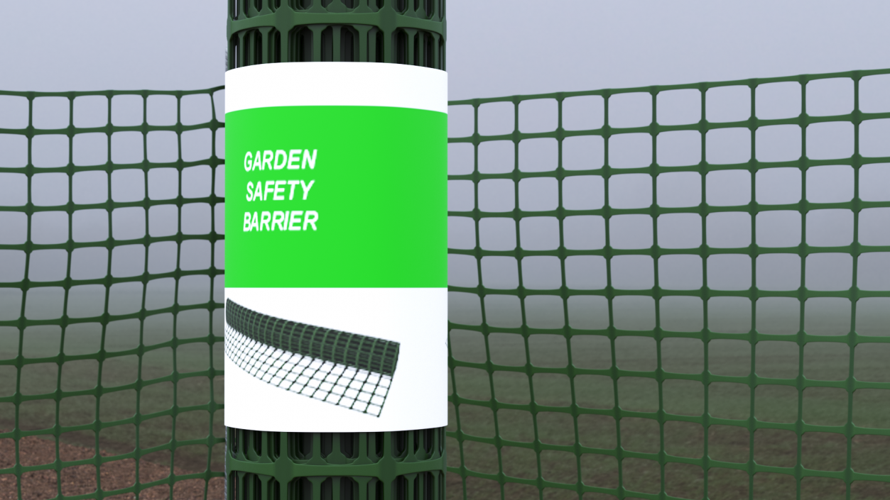 3D Garden Safety Barriers Set