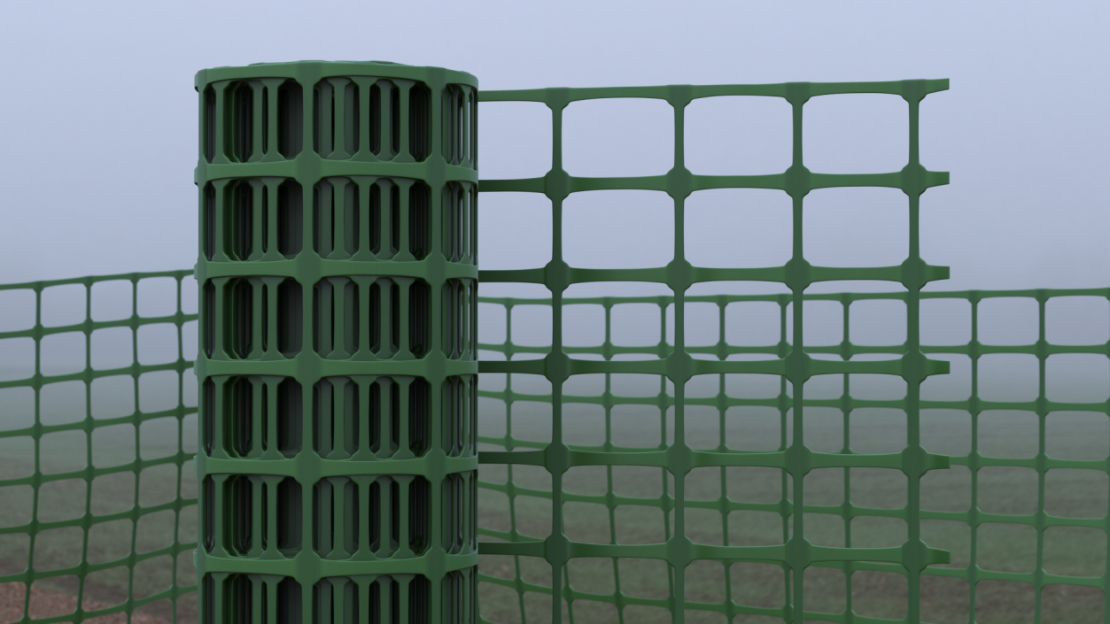 3D Garden Safety Barriers Set