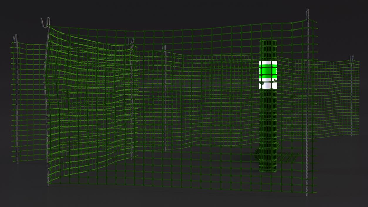 3D Garden Safety Barriers Set