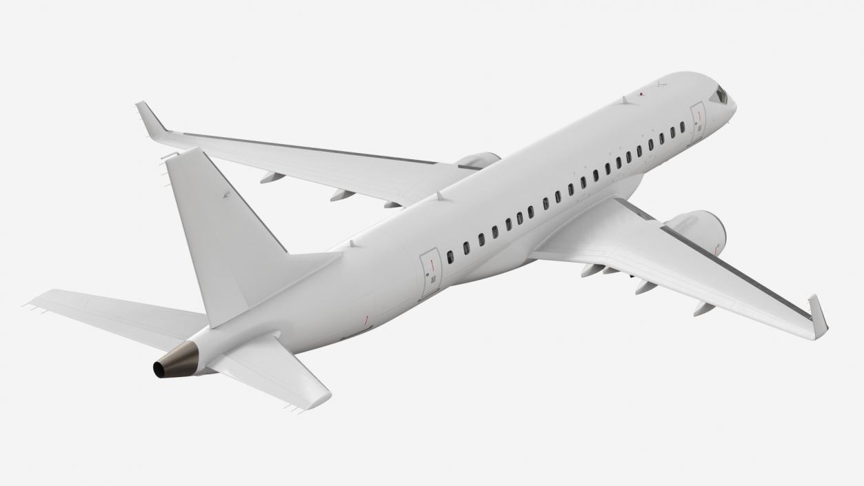 3D model Jet Airliner Retracted Landing Gear