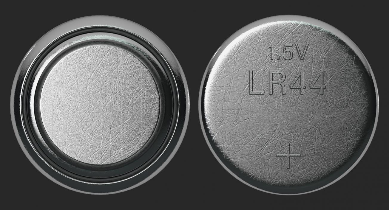 3D model LR44 Battery Generic