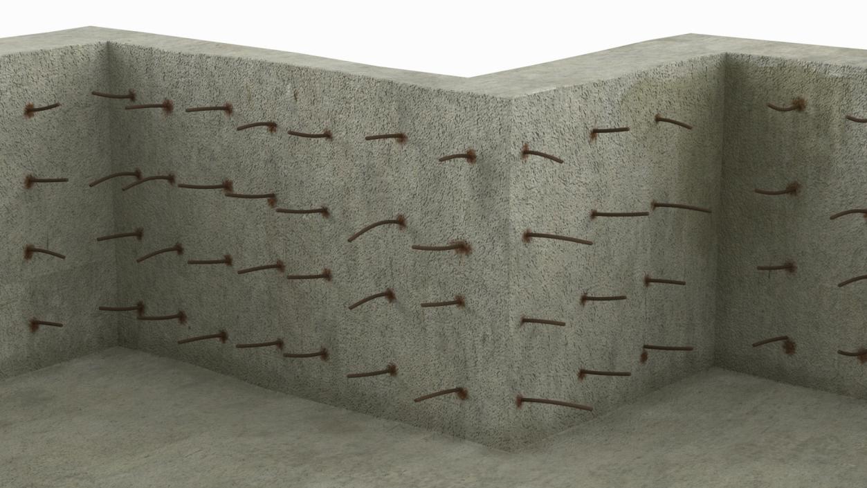 Private Building Foundation 3D